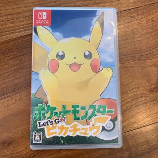 ニンテンドースイッチ(Nintendo Switch)のポケットモンスター　let's go ピカチュウ　スイッチ(家庭用ゲームソフト)