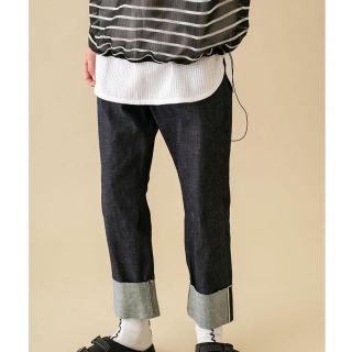 ユナイテッドアローズ(UNITED ARROWS)のSLEVAGE DENIM ROLL UP STRAIGHT(デニム/ジーンズ)