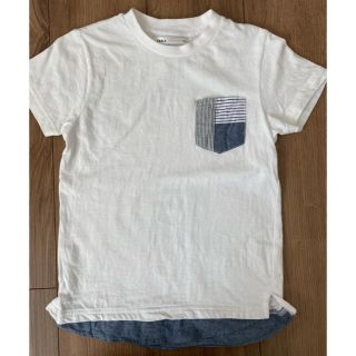 イッカ(ikka)のikka 重ね着風 Tシャツ 白(Tシャツ/カットソー)