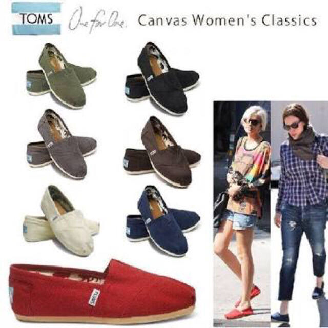 TOMS(トムズ)のTOMS スリッポンスニーカー レディースの靴/シューズ(スニーカー)の商品写真