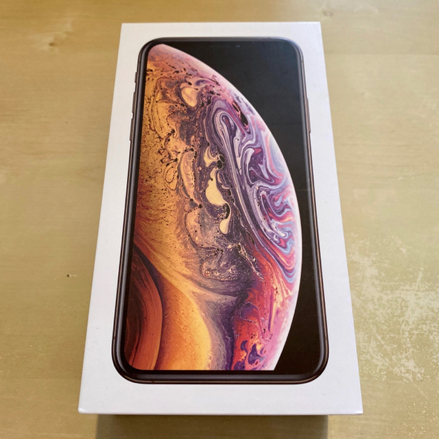 未使用 iPhone XS (Gold, 256GB, SIMフリー)ゴールド