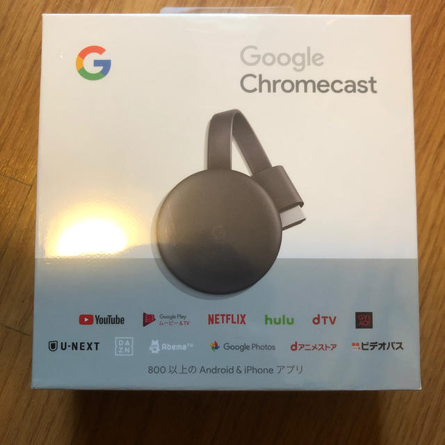 Google Chromecast クロームキャスト GA00439-JP