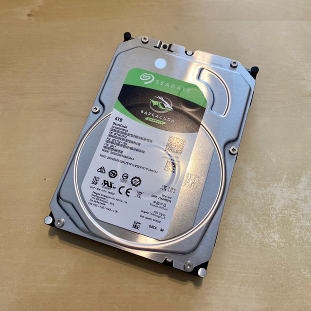 商談中 Seagate ST4000DM004 2CV104 2台