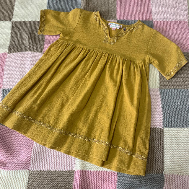 Bonpoint(ボンポワン)のボンポワン   ワンピース　チュニック　3 キッズ/ベビー/マタニティのキッズ服女の子用(90cm~)(ワンピース)の商品写真