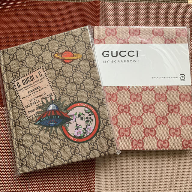 Gucci(グッチ)のGUCCI ノート2冊セット インテリア/住まい/日用品の文房具(ノート/メモ帳/ふせん)の商品写真