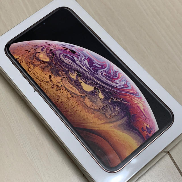 新品未開封　iPhone XS MAX 256GB ゴールド　SIMフリー