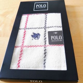 ポロラルフローレン(POLO RALPH LAUREN)の【新品・未使用】ポロラルフローレン　メンズ　タオルハンカチ(ハンカチ/ポケットチーフ)