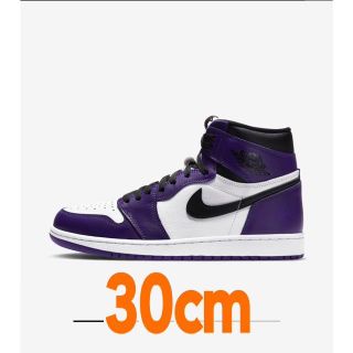 ナイキ(NIKE)のNIKE AIR JORDAN 1 COURT PURPLE  30cm(スニーカー)