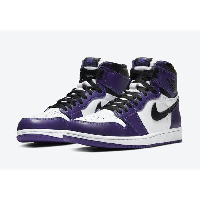 NIKE(ナイキ)のNike AJ1 Retro High OG CourtPurple(2020) メンズの靴/シューズ(スニーカー)の商品写真