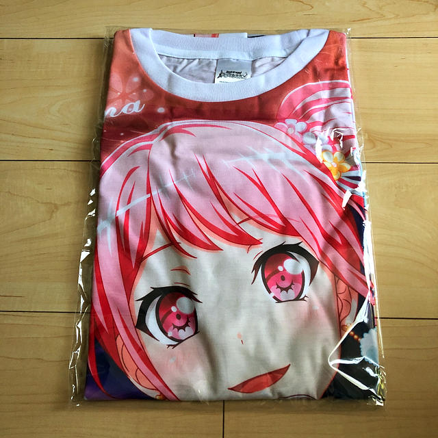 バンドリ　フルグラフィックTシャツ　丸山彩