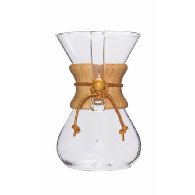 【新品未使用品】Chemex ケメックス コーヒーメーカー マシン 6カップ用80度天然木種類