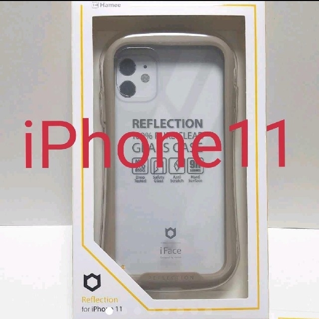 iFace クリアケース iPhone11専用 ベージュ リフレクション 新品 スマホ/家電/カメラのスマホアクセサリー(iPhoneケース)の商品写真
