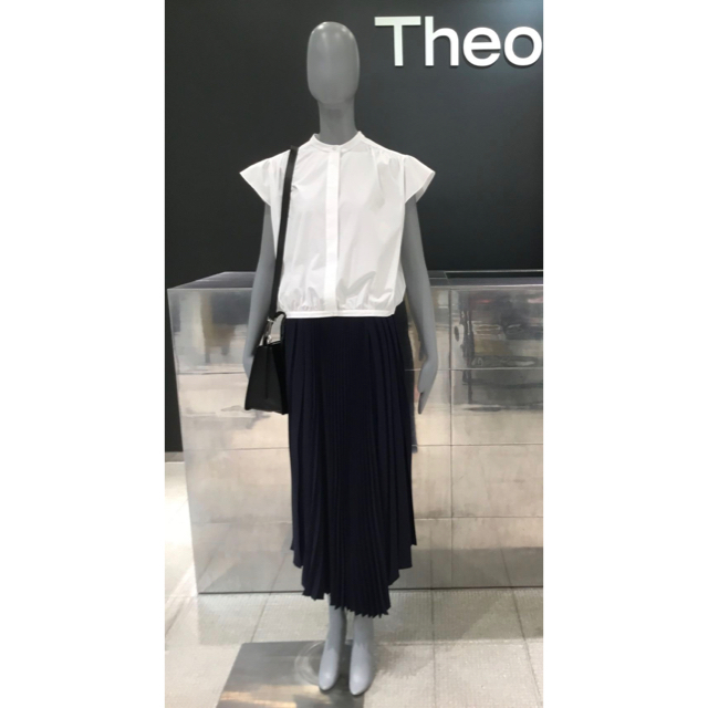 レンジを theory - Theory 19ss アシンメトリーロングスカートの通販