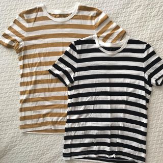 ムジルシリョウヒン(MUJI (無印良品))の無印良品 MUJI 半袖ボーダーTシャツ(Tシャツ(半袖/袖なし))