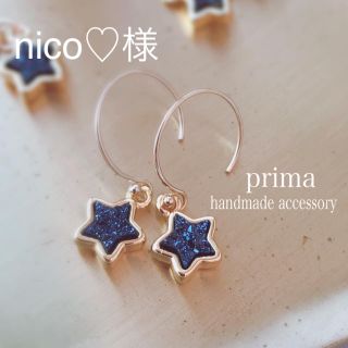 nico♡様 ピアス ミニ☆ドゥルージー(ピアス)