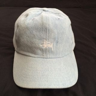 ステューシー(STUSSY)のstussy デニムキャップ(キャップ)