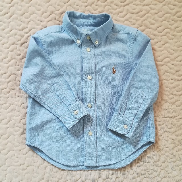 Ralph Lauren(ラルフローレン)のラルフローレン　キッズ　ボタンダウンシャツ キッズ/ベビー/マタニティのキッズ服男の子用(90cm~)(ブラウス)の商品写真