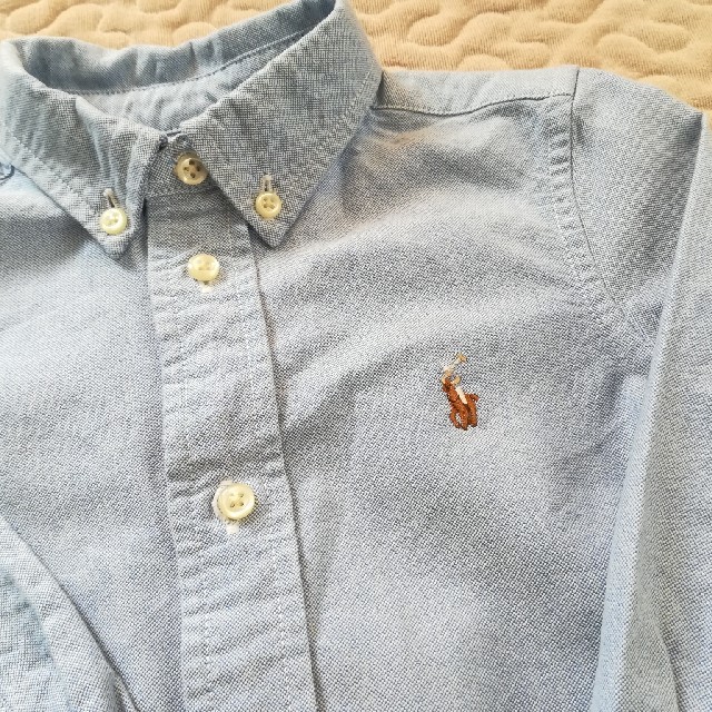 Ralph Lauren(ラルフローレン)のラルフローレン　キッズ　ボタンダウンシャツ キッズ/ベビー/マタニティのキッズ服男の子用(90cm~)(ブラウス)の商品写真