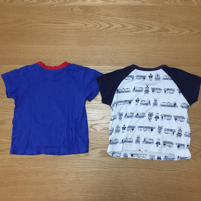 キッズ用半袖Tシャツ 90cm 2枚 きかんしゃトーマス キッズ/ベビー/マタニティのキッズ服男の子用(90cm~)(Tシャツ/カットソー)の商品写真