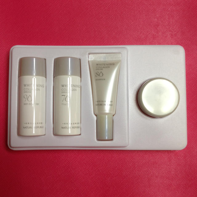 NATURE REPUBLIC(ネイチャーリパブリック)のホワイトニング トライアルキット コスメ/美容のベースメイク/化粧品(その他)の商品写真