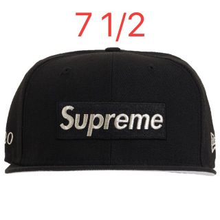 シュプリーム(Supreme)のSupreme $1M Metallic Box Logo New Era®(キャップ)