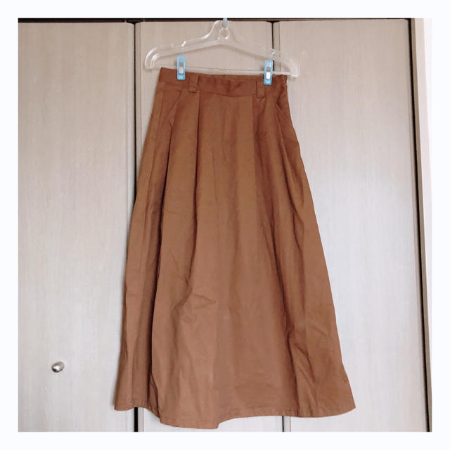 GU(ジーユー)のフレアロングスカート レディースのスカート(ロングスカート)の商品写真