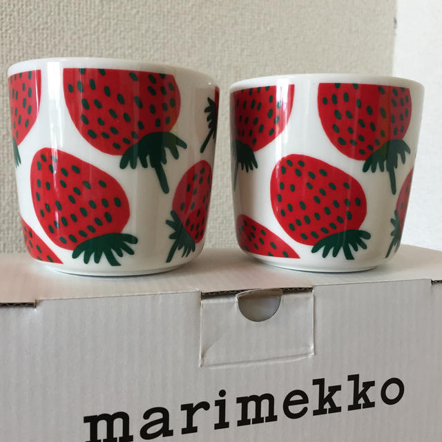 マリメッコ marimekko ラテマグ マンシッカ 2個セット！