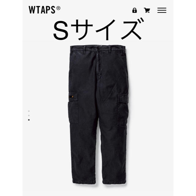 WTAPS JUNGLE STOCK 01 / TROUSERS. Mサイズ 黒ワークパンツ/カーゴパンツ