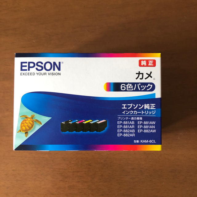 EPSON  インク　カメ　純正