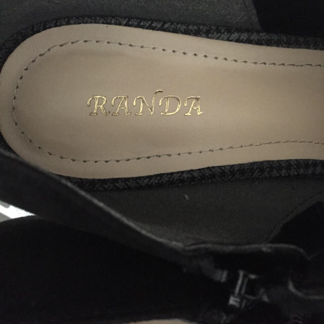 RANDA(ランダ)のショートブーツ レディースの靴/シューズ(ブーティ)の商品写真