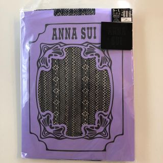 アナスイ(ANNA SUI)のアナスイレースストライプ柄(タイツ/ストッキング)