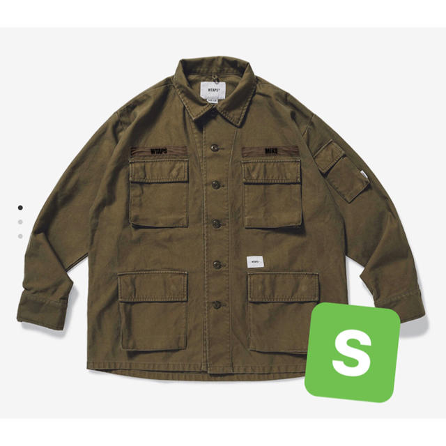 WTAPS 20SS JUNGLE LS 01 SHIRT. COTTON.