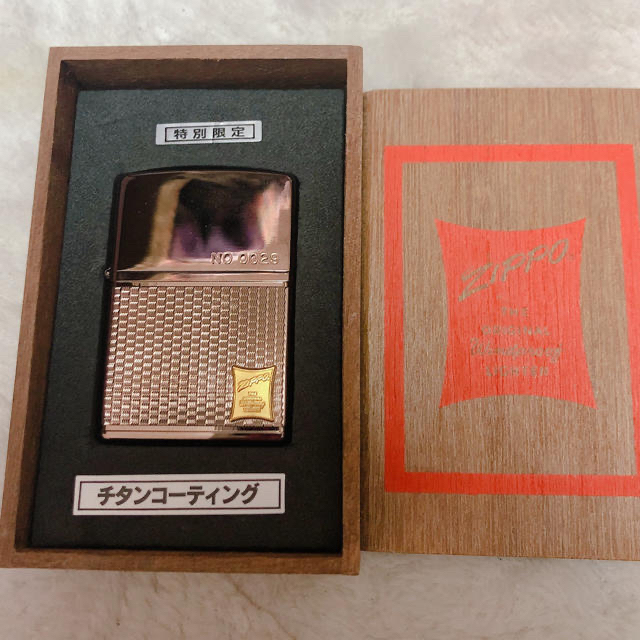 zippo 特別限定　チタンコーティング 新品未使用