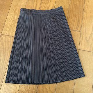 プリーツプリーズイッセイミヤケ(PLEATS PLEASE ISSEY MIYAKE)のプリーツスカート　プリーツプリーズイッセイミヤケ　グレー(ミニスカート)