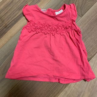 ザラキッズ(ZARA KIDS)のZARA Baby☆74☆ノースリーブTシャツ☆美品(Ｔシャツ)