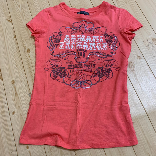 ARMANI EXCHANGE(アルマーニエクスチェンジ)のARMANI EXCHANGE レディース　半袖トップス レディースのトップス(Tシャツ(半袖/袖なし))の商品写真