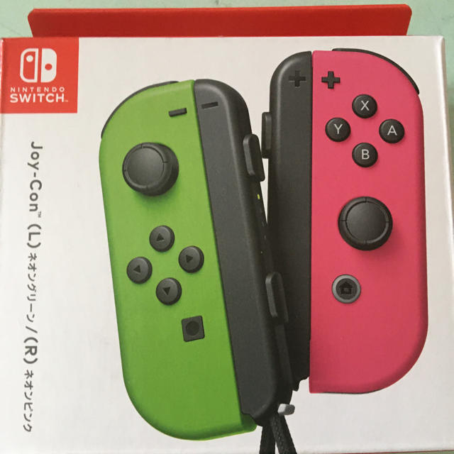 新品 Joy-Con (L) ネオングリーン/ (R) ネオンピンク 即購入可