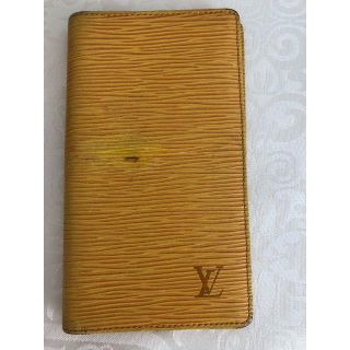 ルイヴィトン(LOUIS VUITTON)のルイヴィトン　エピ・アジェンダポッシュ手帳カバー(名刺入れ/定期入れ)