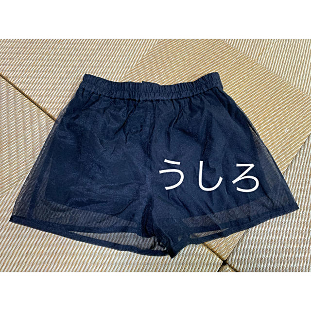 SNIDEL(スナイデル)のsnidel  ショートパンツ　キュロット　オーガンジー レディースのパンツ(キュロット)の商品写真