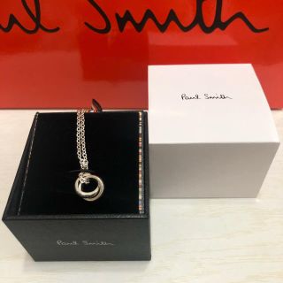 ポールスミス(Paul Smith)の新品未使用！ポールスミス・ダブルリングネックレス(ネックレス)