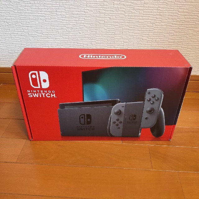 エンタメ/ホビー【新品・未開封】Nintendo Switch 本体 グレー（新モデル）