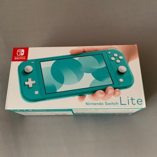 ニンテンドウ(任天堂)の任天堂　スイッチライト　ターコイズ　新品(家庭用ゲーム機本体)