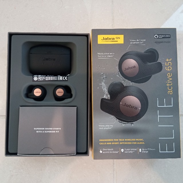 jabra elite active 65t bluetooth イヤホン