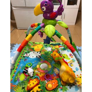 フィッシャープライス(Fisher-Price)のレインフォレスト　デラックスジムⅡ フィッシャープライス(ベビージム)