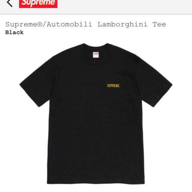 supreme ランボルギーニTシャツ S