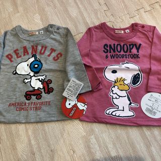 スヌーピー(SNOOPY)のスヌーピー　長袖シャツ(Ｔシャツ)