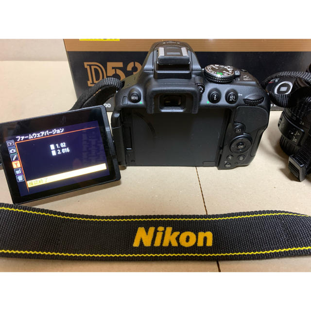Nikon 18-55 55-200 ニコン 一眼レフの通販 by める's shop｜ニコンならラクマ - ほぼ未使用 d5300 ダブルズーム 国内最安値