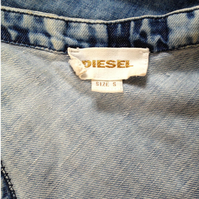 DIESEL(ディーゼル)のDIESEL デニムワンピース レディースのワンピース(ひざ丈ワンピース)の商品写真