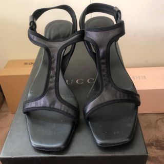 グッチ(Gucci)のGucci 黒サンダル(サンダル)