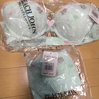 ピーチジョン(PEACH JOHN)のガーリーローズブラ＆パンツ(セット/コーデ)